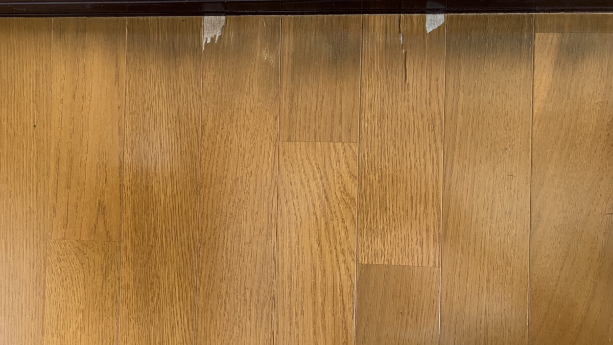 フローリングの傷補修（茨城県稲敷市）