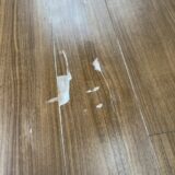 シートフローリングの傷補修（茨城県稲敷郡）